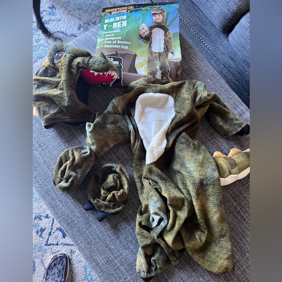 Spooktacular Creations Child Unisex T-rex Realistic Costume (12-18M) - Picture 1 of 3